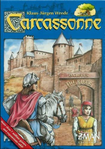 An economic board game Carcassonne. Royal Gift