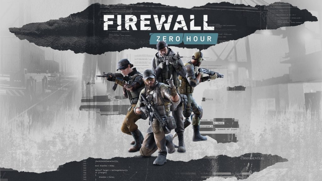 The game Firewall zero. First-person shooter