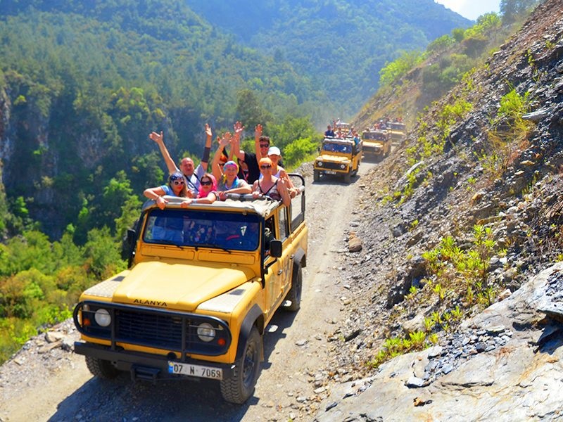 aventura de safari en jeep