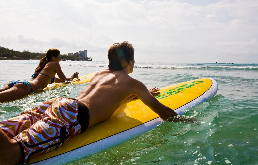 Adoptando consejos de estilo de vida para el surf.