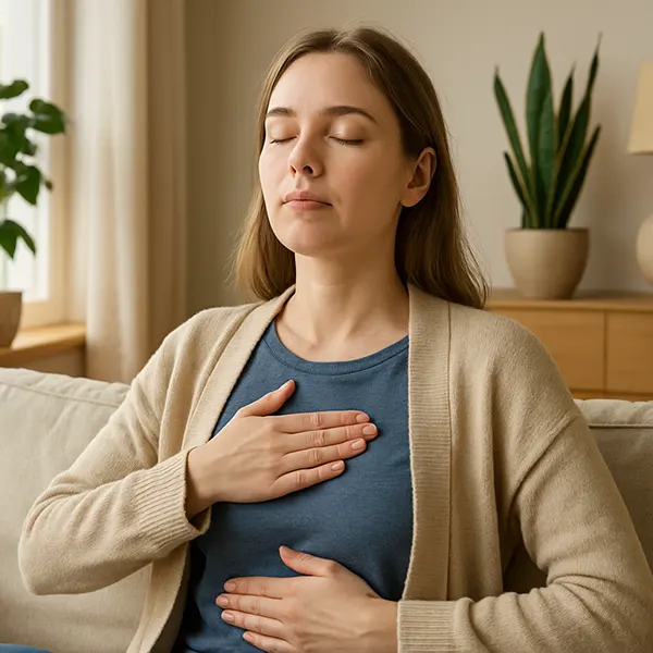 Respiration consciente paisible