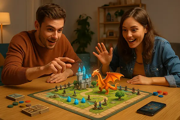 jeu interactif augmenté
