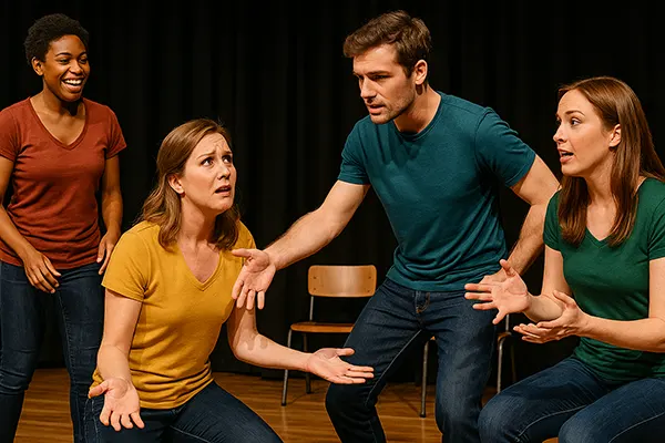 Group improv workshop