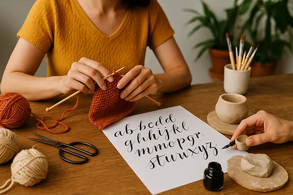 mindful calligraphy art