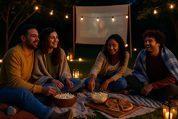Sommerabend mit Film
