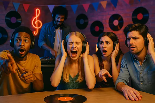 Party music challenge