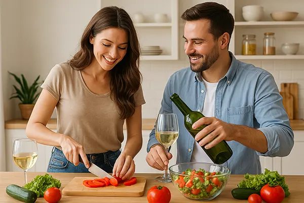 Actividades creativas en pareja