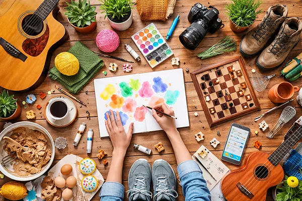 Weekly hobby tracker