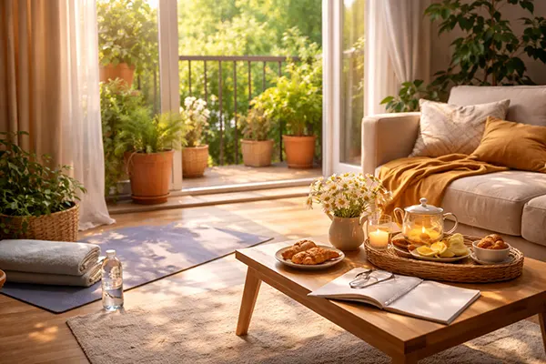 Evening calm atmosphere