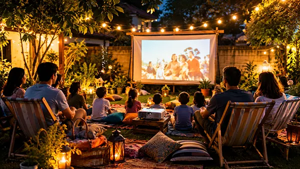 Serata film quartiere